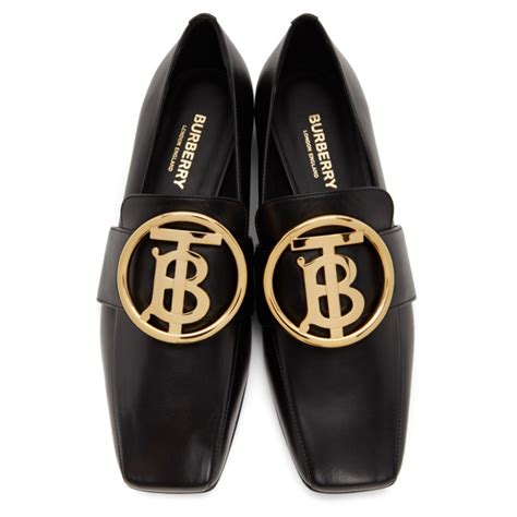 burberry almerton leather loafers|Burberry Women's Almerton Square.